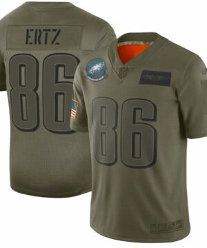 Philadelphia Eagles 86 Zach Ertz 2019 Camo Salute To Service Limited Stitched NFL Jersey