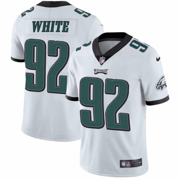Philadelphia Eagles 92 Reggie White White Vapor Untouchable Limited Stitched Jersey