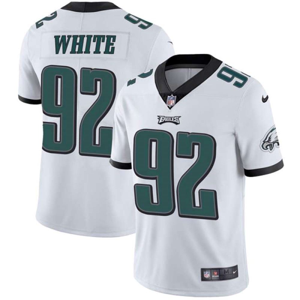 Philadelphia Eagles #92 Reggie White White Vapor Untouchable Limited Stitched Jersey