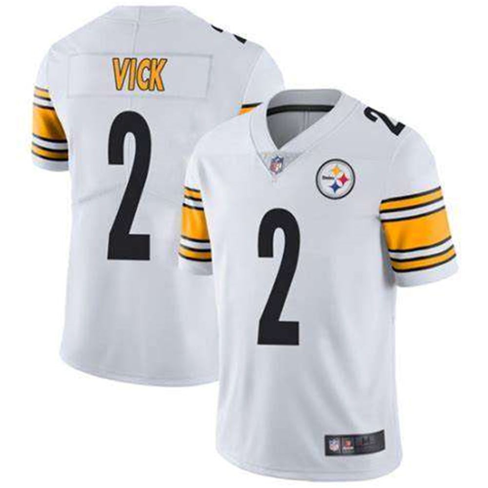Pittsburgh Steelers #2 Michael Vick White Vapor Untouchable Limited Stitched NFL Jersey