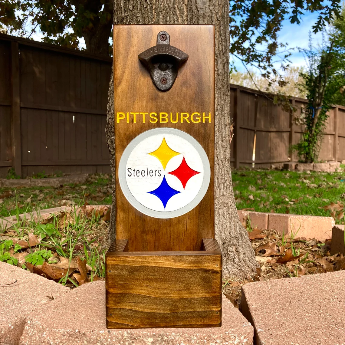 Pittsburgh Steelers Beer Bottle Opener steelers gifts