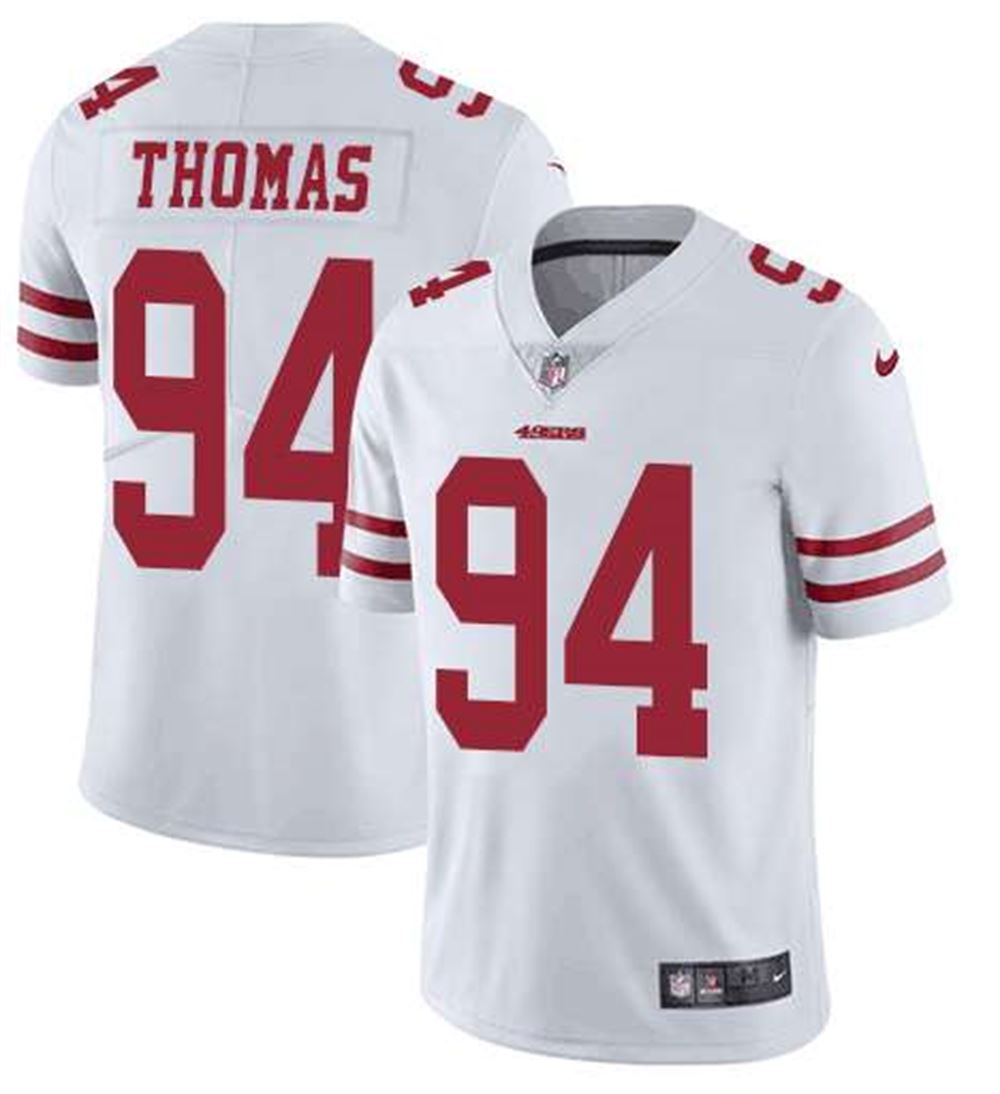 San Francisco 49ers #94 Solomon Thomas Red 2019 Vapor Untouchable Limited Stitched NFL Jersey