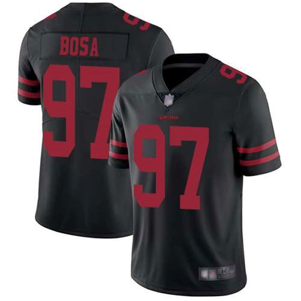 San Francisco 49ers #97 Nick Bosa Black Vapor Untouchable Limited Stitched NFL Jersey