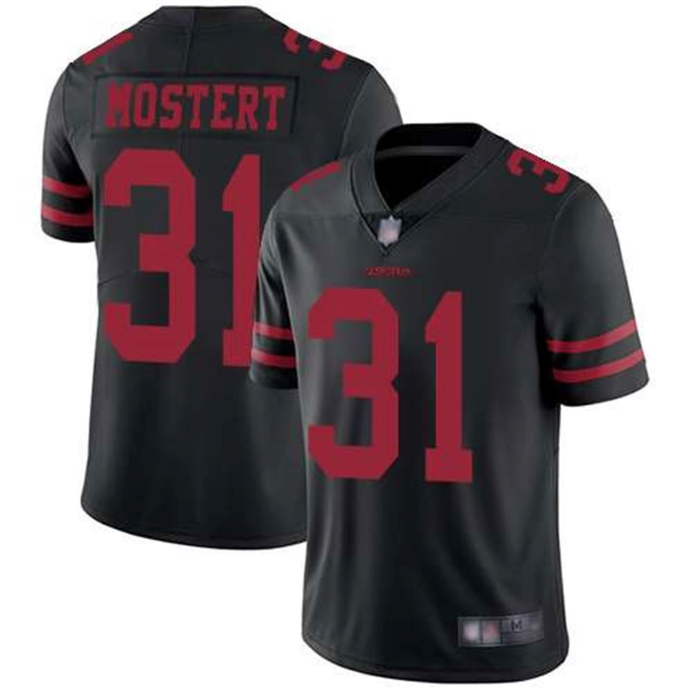 San Francisco 49ers Black Limited #31 Raheem Mostert Football Alternate Vapor Untouchable Jersey