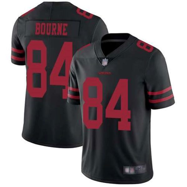 San Francisco 49ers Youth 84 Kendrick Bourne Black Limited Alternate Vapor Untouchable Jersey