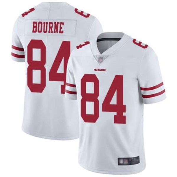 San Francisco 49ers Youth 84 Kendrick Bourne White Limited Road Vapor Untouchable Jersey