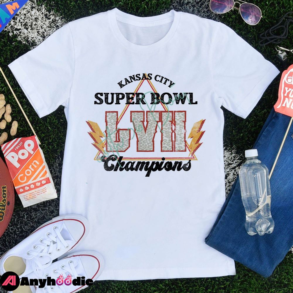 Super Bowl Leopard Lvii Shirt vintage KC Chiefs shirt