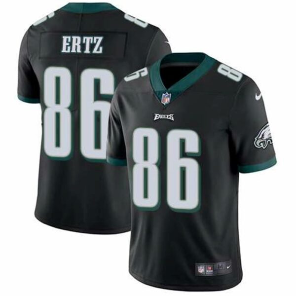 Nike Philadelphia Eagles 86 Zach Ertz Black Alternate Mens Stitched NFL Vapor Untouchable Limited Jersey