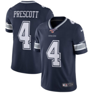 Toddler Dak Prescott Dallas Cowboys 4 100th Season Navy NFL Limited Jerseys