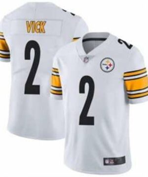 Pittsburgh Steelers 2 Michael Vick White Vapor Untouchable Limited Stitched Jersey
