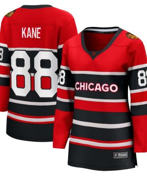 Womens Chicago Blackhawks Patrick Kane Fanatics Branded Red Special Edition 20 Breakaway Player Jersey