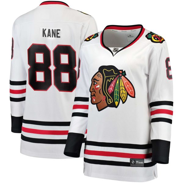 Womens Chicago Blackhawks Patrick Kane Fanatics Branded White Breakaway Player Jersey