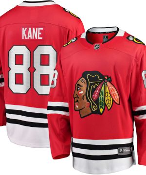 Youth Chicago Blackhawks Patrick Kane Fanatics Branded Red Home Breakaway Player Jersey
