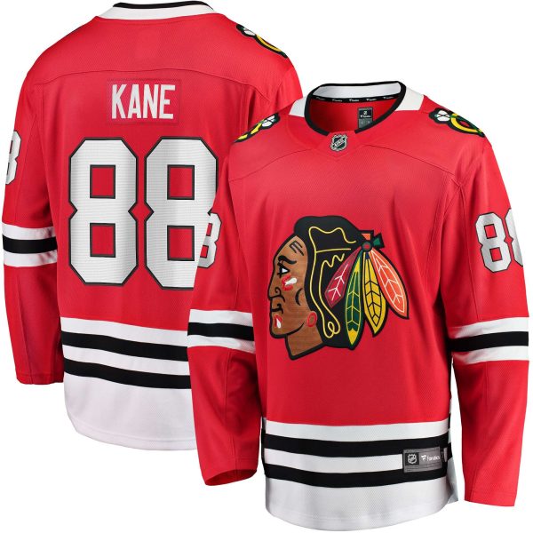 Youth Chicago Blackhawks Patrick Kane Fanatics Branded Red Home Breakaway Player Jersey