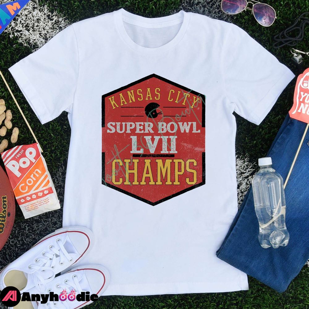 Lvii Super Bowl Champions Crest Shirt