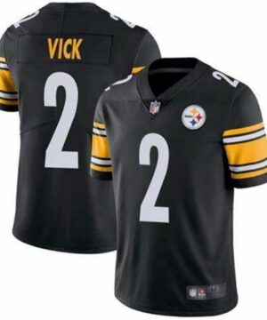 Pittsburgh Steelers 2 Michael Vick Black Vapor Untouchable Limited Stitched NFL Jersey
