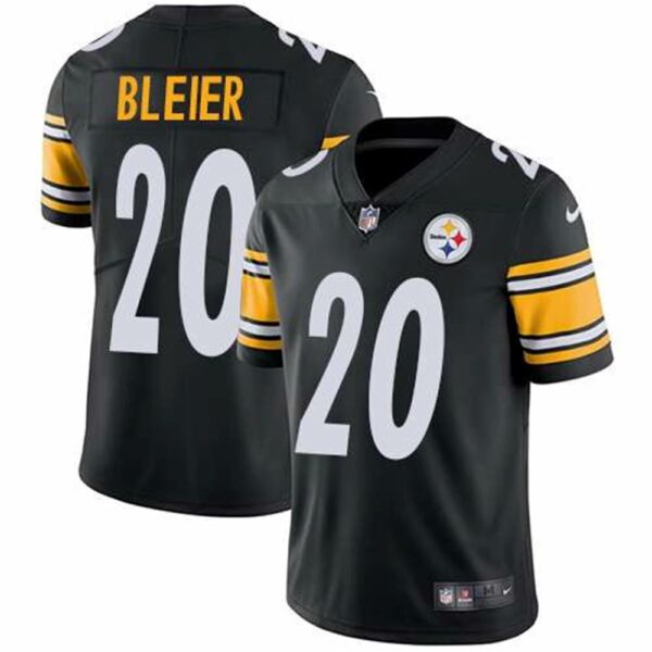 Nike Pittsburgh Steelers 20 Rocky Bleier Black Team Color Mens Stitched NFL Vapor Untouchable Limited Jersey
