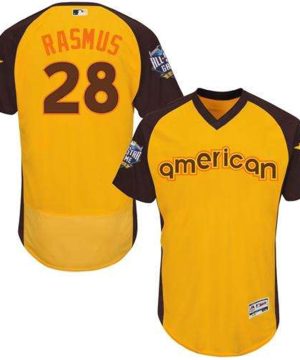 Astros 28 Colby Rasmus Gold Flexbase Authentic Collection 2016 All Star American League Stitched MLB Jersey