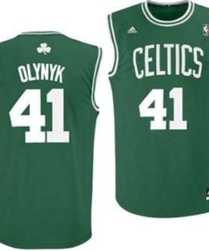 Boston Celtics 41 Kelly Olynyk Green Swingman Jersey
