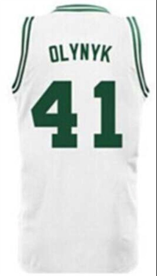 Boston Celtics 41 Kelly Olynyk White Swingman Jersey 1