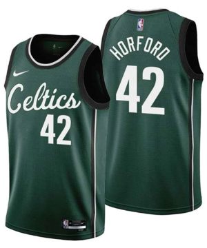 Boston Celtics 42 Al Horford 2022 23 Green City Edition Stitched Jersey 1