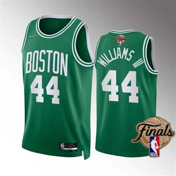 Boston Celtics 44 Robert Williams III Green 2022 Finals Stitched Jersey 1