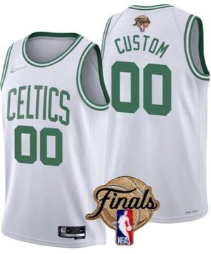 Boston Celtics Active Player Custom White 2022 Finals Stitched Basketball Jersey