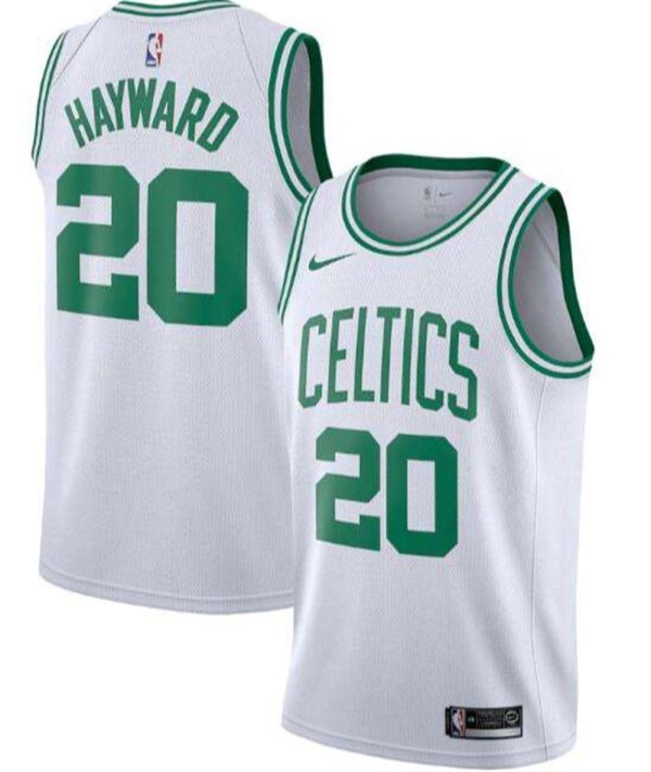 Boston Celtics White 20 Gordon Hayward City Edition Stitched NBA Jersey 1