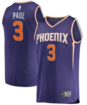 Chris Paul Phoenix Suns Fanatics Branded 2020 21 Fast Break Replica Player Icon Edition Purple