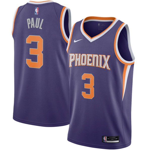 Chris Paul Phoenix Suns Nike 2020 21 Swingman Purple Icon Edition