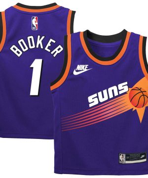 Devin Booker Phoenix Suns Nike Preschool 2022 23 Swingman Purple Classic Edition Jersey