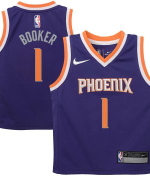 Devin Booker Phoenix Suns Nike Toddler Replica Purple Icon Edition Jersey