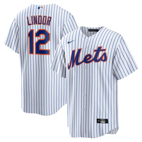 Francisco Lindor New York Mets Nike Home Replica Player White Jersey