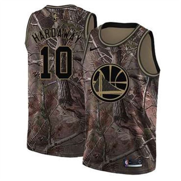 Nike Golden State Warriors 10 Tim Hardaway Camo NBA Swingman Realtree Collection Jersey