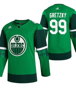 Oilers 99 Wayne Gretzky Green 2020 Jersey