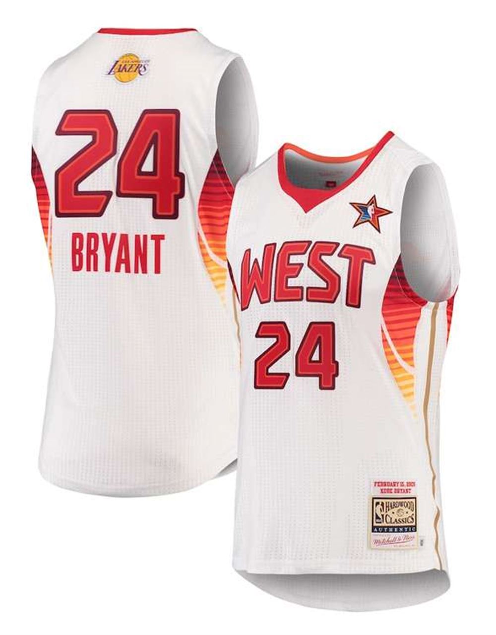 Mitchell & Ness Authentic Kobe Bryant All Star West 03' Jersey M NEW WITH  TAGS