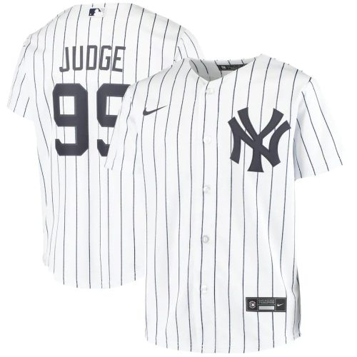 Aaron Judge New York Yankees Youth Alternate White Jersey