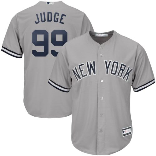 Mens New York Yankees Aaron Judge Gray Big Tall Jersey
