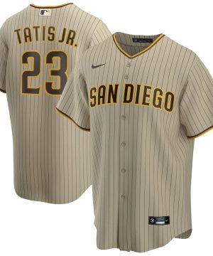Fernando Tatis Jr. San Diego Padres Nike Alternate Replica Player Jersey Tan