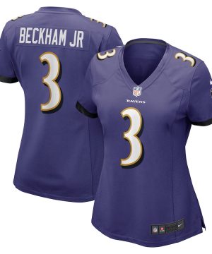 Odell Beckham Jr. Baltimore Ravens Nike Womens Game Jersey Purple