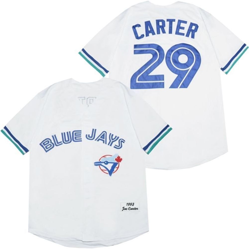 Joe Carter 29 Toronto Blue Jays 2021 Mlb White Jersey 4saBa