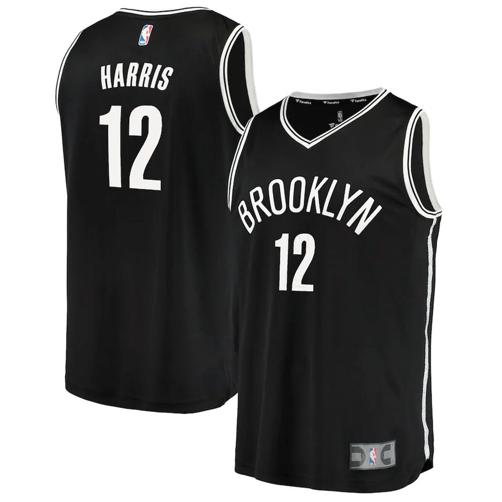 Joe Harris Brooklyn Nets Fanatics Branded Fast Break Replica Player Icon Edition Black 3D Jersey 1bttk