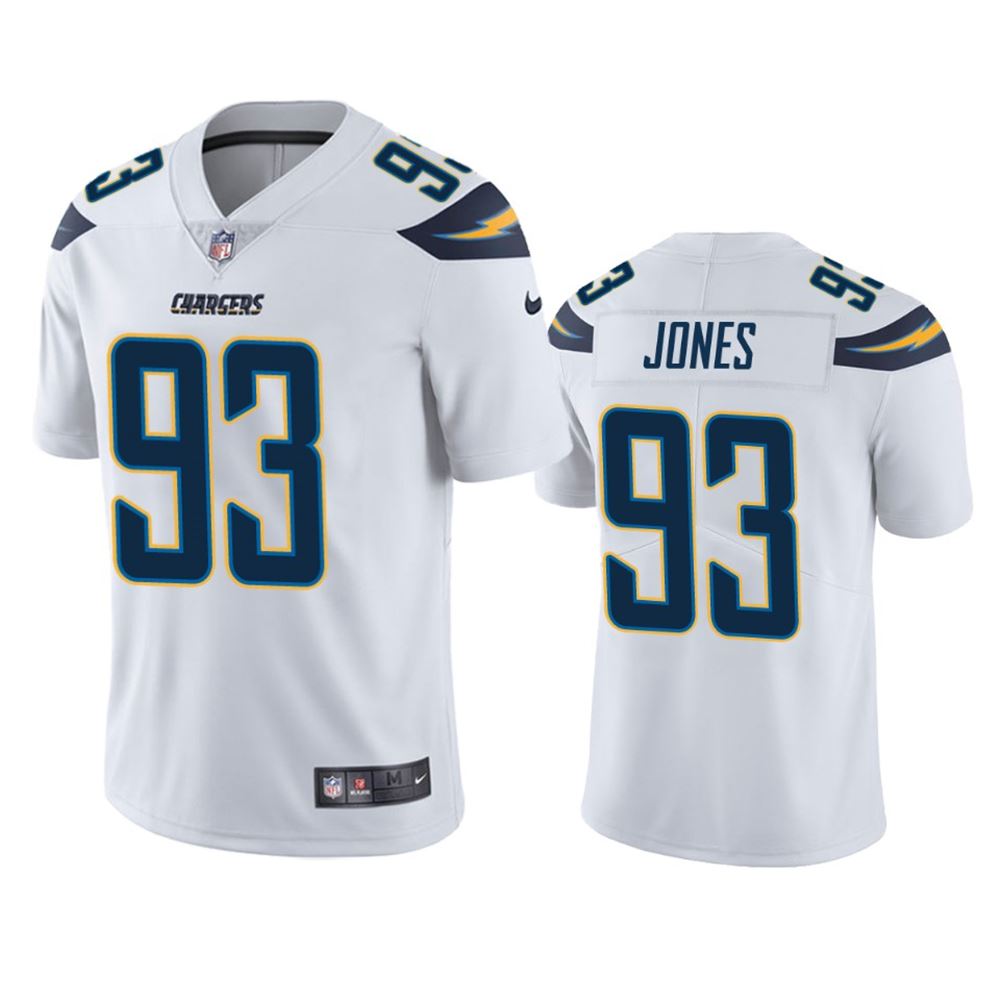 Justin Jones Los Angeles Chargers White Vapor Limited Jersey iVZZV