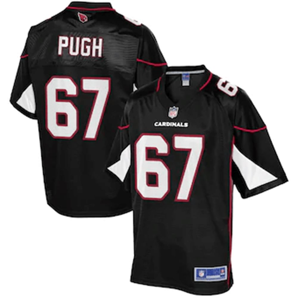 Justin Pugh Arizona Cardinals NFL Pro Line Alternate Player Jersey Black NFL Jersey W4nTY