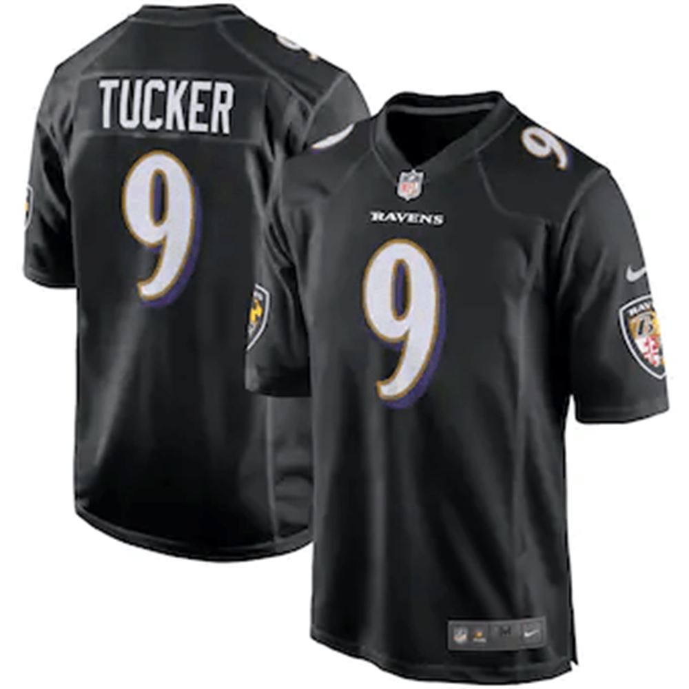 Justin Tucker Baltimore Ravens Game Event Black 3D Jersey 6XGnW