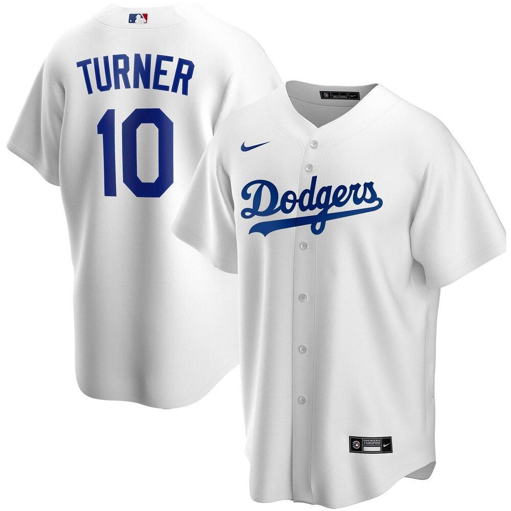 Justin Turner Los Angeles Dodgers Nike Home 2021 Player Jersey White CjyEo