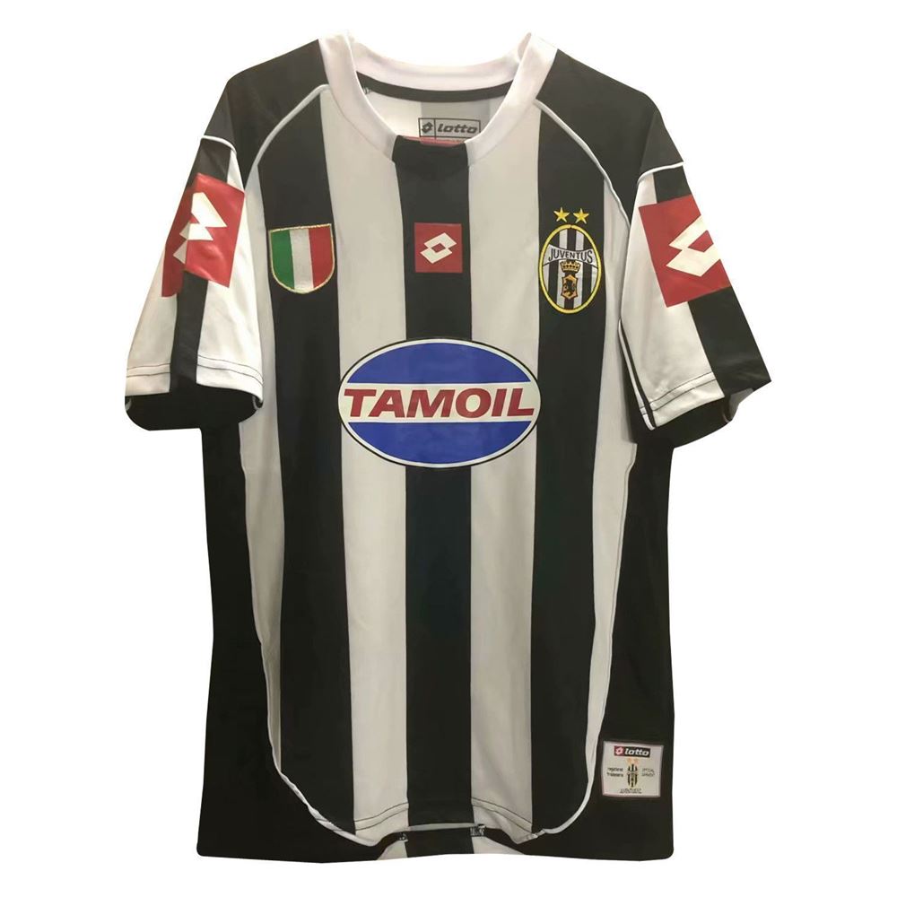 Juventus Retro Home Jersey Mens 20022003