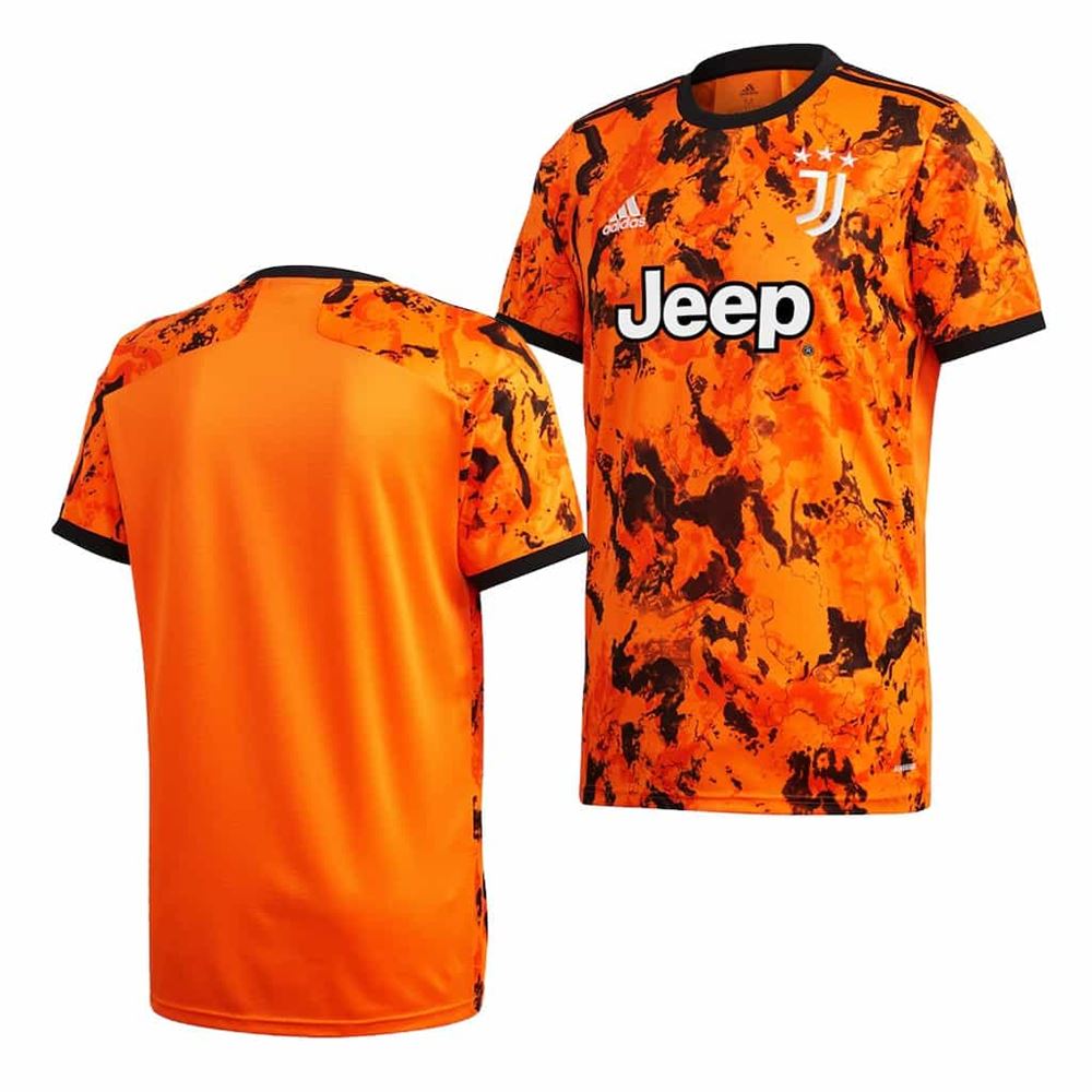 Juventus Third Jersey Orange 2020 21