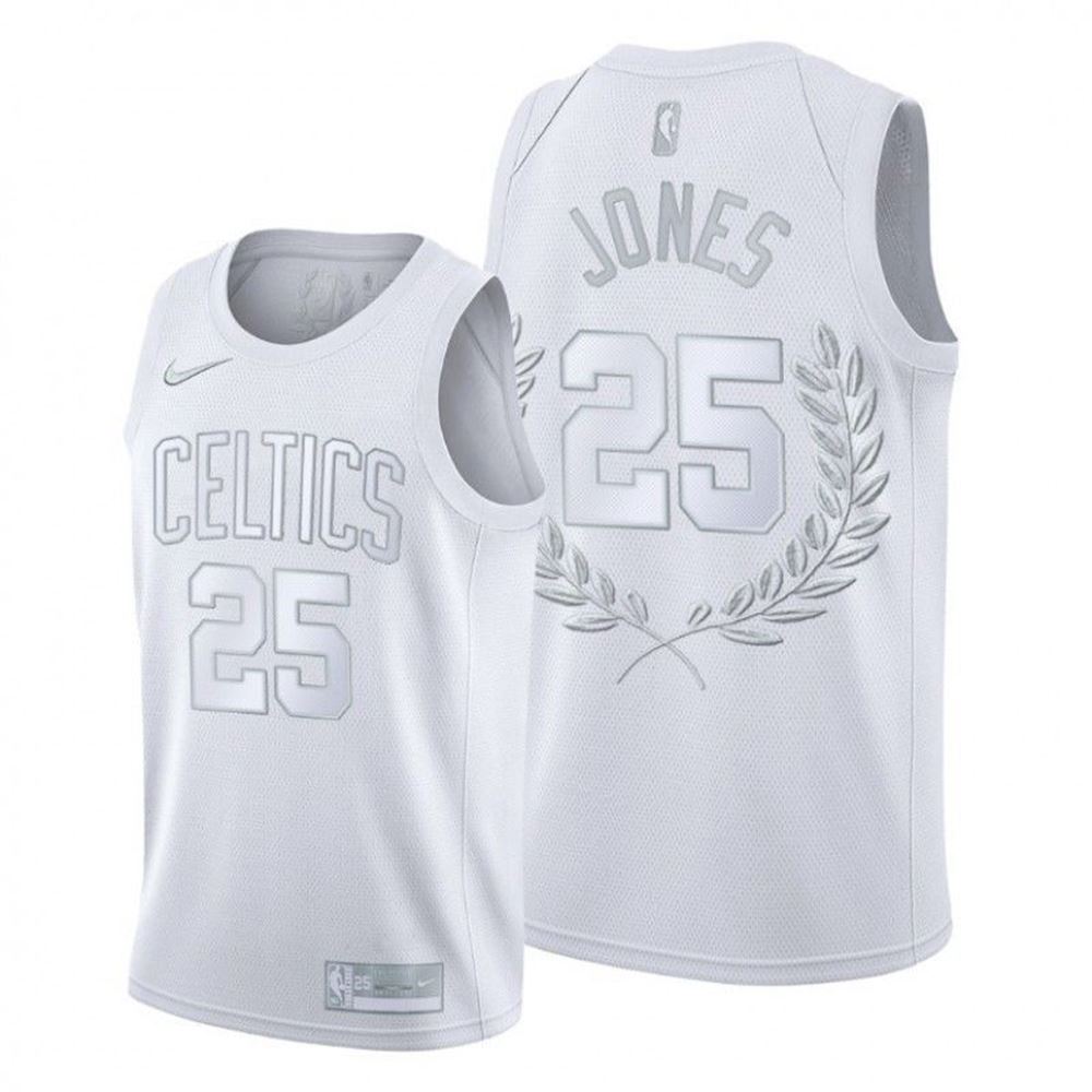 KC Jones 25 Platinum Limited Celtics Glory Retired White Jersey IcC2d