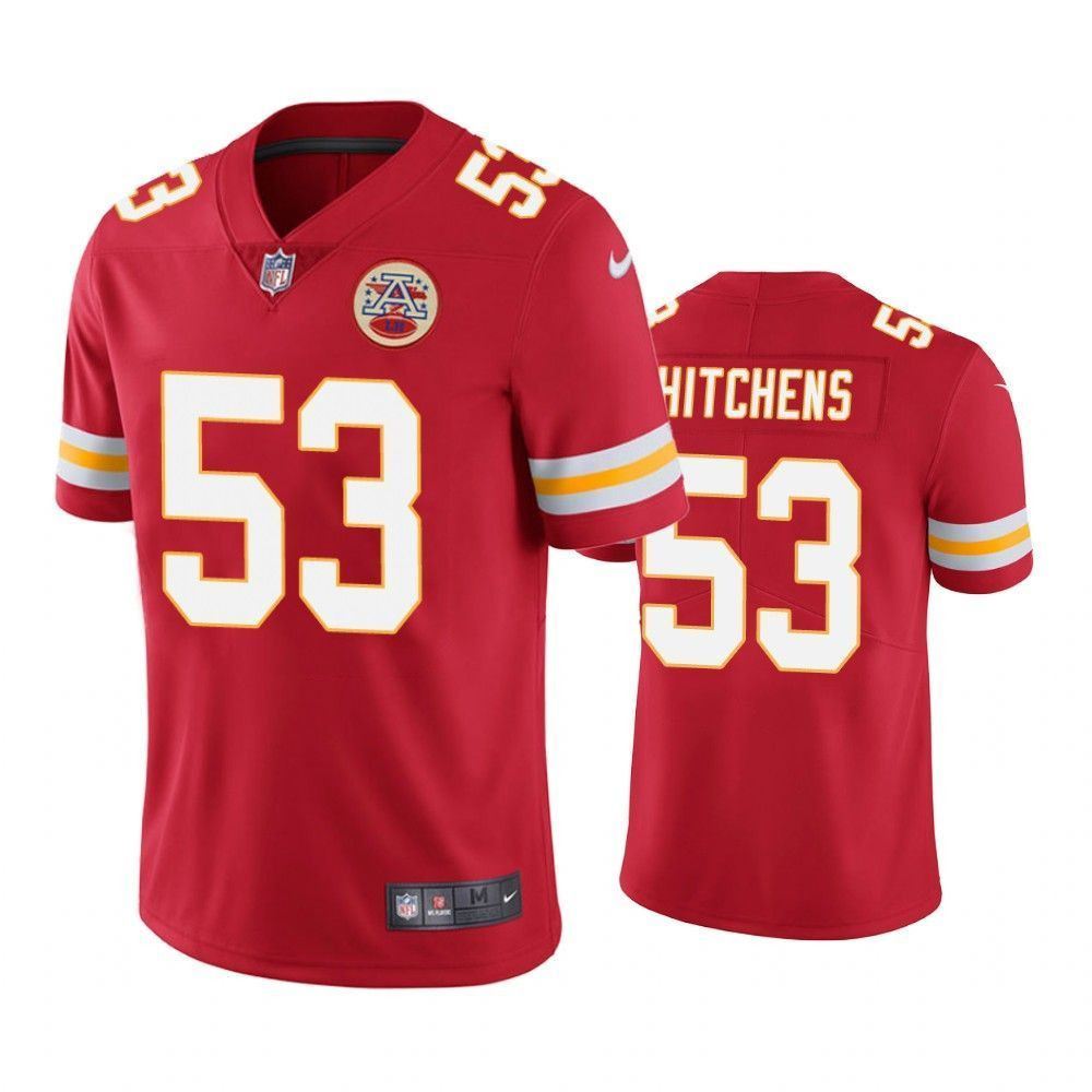 Kansas City Chiefs Color Rush Limited Anthony Hitchens Mens Jersey jersey